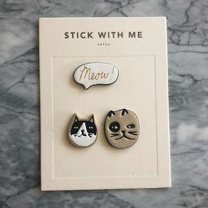 💌3/$25 | Cat’s Meow Sticker Patches